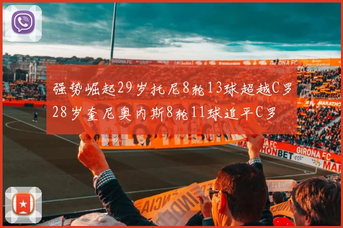 强势崛起29岁托尼8轮13球超越C罗28岁奎尼奥内斯8轮11球追平C罗
