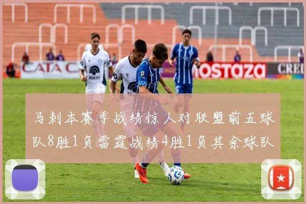 马刺本赛季战绩惊人对联盟前五球队8胜1负雷霆战绩4胜1负其余球队全胜